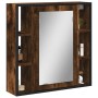 Badezimmer-Spiegelschrank Räuchereiche 60x16x60 cm von vidaXL, Schminktische - Ref: Foro24-842428, Preis: 79,39 €, Rabatt: %