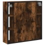 Badezimmer-Spiegelschrank Räuchereiche 60x16x60 cm von vidaXL, Schminktische - Ref: Foro24-842428, Preis: 79,39 €, Rabatt: %