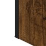 Bathroom cabinet with smoked oak wood mirror 60x16x60 cm by vidaXL, Dressing tables - Ref: Foro24-842428, Price: 79,39 €, Dis...