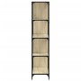 Bookcase with 4 oak Sonoma wood steps 139x33.5x149 cm by vidaXL, Bookcases and shelves - Ref: Foro24-842477, Price: 122,34 €,...