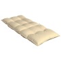 Stuhlkissen mit hoher Rückenlehne 6 Stück Oxford Stoff beige von vidaXL, Kissen für Stühle und Sofas - Ref: Foro24-377613, Pr...