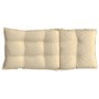 Stuhlkissen mit hoher Rückenlehne 6 Stück Oxford Stoff beige von vidaXL, Kissen für Stühle und Sofas - Ref: Foro24-377613, Pr...