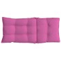 Stuhlkissen mit hoher Rückenlehne 6 Stück Oxford Stoff rosa von vidaXL, Kissen für Stühle und Sofas - Ref: Foro24-377664, Pre...