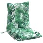 Cushions for low back chair 6 pcs leaf print fabric by vidaXL, Cushions for chairs and sofas - Ref: Foro24-377709, Price: 87,...