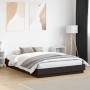 Estructura de cama con luces LED negro 160x200 cm de vidaXL, Camas y somieres - Ref: Foro24-3209780, Precio: 207,02 €, Descue...