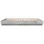 Engineered wood bed frame in concrete gray, 200x200cm. by vidaXL, Beds and slatted bases - Ref: Foro24-3209831, Price: 148,31...