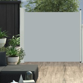 Einziehbare Garten-Seitenmarkise grau 100x300 cm von vidaXL, Sonnenschirme - Ref: Foro24-48374, Preis: 66,99 €, Rabatt: %