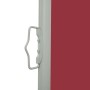 Toldo lateral retráctil de jardín rojo 100x300 cm de vidaXL, Sombrillas - Ref: Foro24-48373, Precio: 61,87 €, Descuento: %