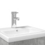 Mueble de baño con lavabo integrado gris hormigón de vidaXL, Tocadores de baño - Ref: Foro24-3278759, Precio: 156,78 €, Descu...