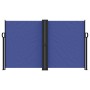 Retractable blue side awning 140x1200 cm by vidaXL, Umbrellas - Ref: Foro24-4004806, Price: 138,44 €, Discount: %