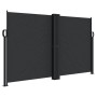 Toldo lateral retráctil negro 140x1200 cm de vidaXL, Sombrillas - Ref: Foro24-4004804, Precio: 142,99 €, Descuento: %