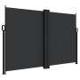 Toldo lateral retráctil negro 160x1200 cm de vidaXL, Sombrillas - Ref: Foro24-4004819, Precio: 151,36 €, Descuento: %