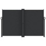 Toldo lateral retráctil negro 160x1200 cm de vidaXL, Sombrillas - Ref: Foro24-4004819, Precio: 151,36 €, Descuento: %