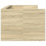 Tumbona con cajones madera ingeniería roble Sonoma 100x200 cm de vidaXL, Camas y somieres - Ref: Foro24-3280841, Precio: 214,...