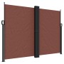 Toldo lateral retráctil marrón 180x1000 cm de vidaXL, Sombrillas - Ref: Foro24-4004749, Precio: 149,99 €, Descuento: %