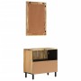 Set of 2 solid mango wood bathroom cabinets by vidaXL, Bathroom furniture - Ref: Foro24-3206301, Price: 238,82 €, Discount: %