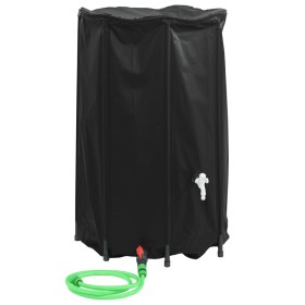 Depósito de agua plegable con grifo PVC 500 l de vidaXL, Sistemas de riego - Ref: Foro24-155995, Precio: 64,99 €, Descuento: %