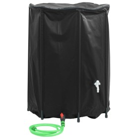 Depósito de agua plegable con grifo PVC 1350 l de vidaXL, Sistemas de riego - Ref: Foro24-156007, Precio: 113,99 €, Descuento: %