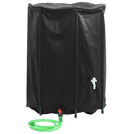 Depósito de agua plegable con grifo PVC 1350 l de vidaXL, Sistemas de riego - Ref: Foro24-156007, Precio: 113,80 €, Descuento: %