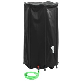 Depósito de agua plegable con grifo PVC 380 l de vidaXL, Sistemas de riego - Ref: Foro24-156013, Precio: 57,99 €, Descuento: %