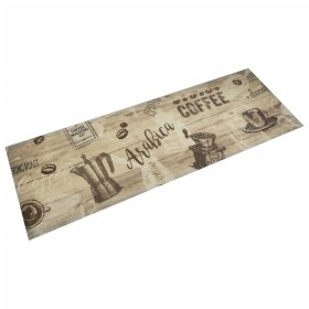 Alfombra de cocina lavable terciopelo marrón café 60x180 cm de vidaXL, Felpudos - Ref: Foro24-4005579, Precio: 29,74 €, Descu...