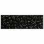 Alfombra de cocina lavable terciopelo negro Morning 60x180 cm de vidaXL, Felpudos - Ref: Foro24-4005585, Precio: 29,78 €, Des...