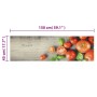 Waschbarer Küchenteppich aus Samt Tomaten 45x150 cm von vidaXL, Fußmatten - Ref: Foro24-4005620, Preis: 22,99 €, Rabatt: %