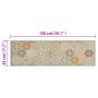 Alfombra de cocina lavable terciopelo hexágonos pastel 45x150cm de vidaXL, Felpudos - Ref: Foro24-4005629, Precio: 27,55 €, D...