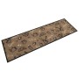 Washable brown velvet kitchen rug Morning 45x150 cm by vidaXL, Doormats - Ref: Foro24-4005587, Price: 21,60 €, Discount: %