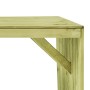 Mesa de jardín madera de pino impregnada 220x101,5x80 cm de vidaXL, Mesas de jardín - Ref: Foro24-49035, Precio: 104,99 €, De...