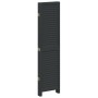 5-panel solid Paulownia wood room divider screen in black. by vidaXL, Room dividers - Ref: Foro24-358853, Price: 116,34 €, Di...