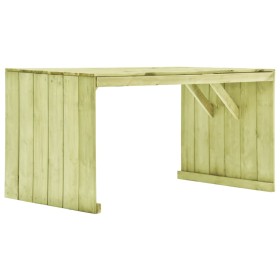 Gartentisch aus imprägniertem Kiefernholz 150x87x80 cm von vidaXL, Gartentische - Ref: Foro24-49034, Preis: 70,99 €, Rabatt: %