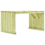 Mesa de jardín madera de pino impregnada 150x87x80 cm de vidaXL, Mesas de jardín - Ref: Foro24-49034, Precio: 99,57 €, Descue...