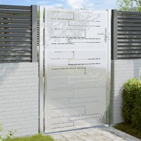 Stainless steel garden gate 100x150 cm by vidaXL, garden gates - Ref: Foro24-376477, Price: 150,99 €, Discount: %