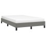 Dark gray fabric bed frame 120x190 cm by vidaXL, Beds and slatted bases - Ref: Foro24-379483, Price: 102,69 €, Discount: %