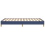 Blue fabric bed frame 120x190 cm by vidaXL, Beds and slatted bases - Ref: Foro24-379495, Price: 96,16 €, Discount: %