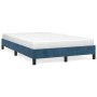 Estructura de cama terciopelo azul oscuro 120x190 cm de vidaXL, Camas y somieres - Ref: Foro24-379506, Precio: 108,02 €, Desc...