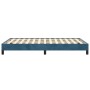 Estructura de cama terciopelo azul oscuro 120x190 cm de vidaXL, Camas y somieres - Ref: Foro24-379506, Precio: 108,02 €, Desc...