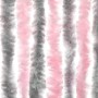 Silver and pink chenille mosquito net curtain 56x200 cm by vidaXL, Mosquito nets for windows - Ref: Foro24-377361, Price: 35,...