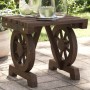 Garden footrest made of solid fir wood 40x36.5x38.5 cm by vidaXL, Garden chairs - Ref: Foro24-365110, Price: 63,38 €, Discoun...