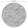 Short hair rug OVIEDO gray Ø 100 cm by vidaXL, Rugs - Ref: Foro24-375544, Price: 33,99 €, Discount: %