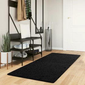 Short hair rug OVIEDO black 80x200 cm by vidaXL, Rugs - Ref: Foro24-375552, Price: 36,99 €, Discount: %