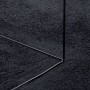 Short hair rug OVIEDO black Ø 280 cm by vidaXL, Rugs - Ref: Foro24-375571, Price: 186,47 €, Discount: %