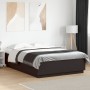 Estructura cama con luces LED madera ingeniería negro 150x200cm de vidaXL, Camas y somieres - Ref: Foro24-3209605, Precio: 18...