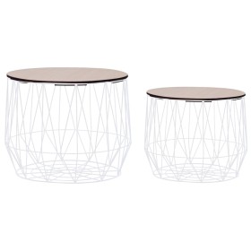 Coffee tables 2 units white by vidaXL, Coffee table - Ref: Foro24-287662, Price: 91,32 €, Discount: %