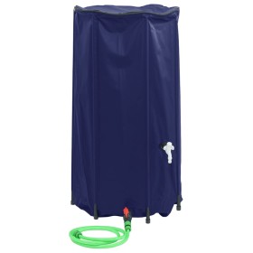 Depósito de agua plegable con grifo PVC 100 l de vidaXL, Sistemas de riego - Ref: Foro24-156011, Precio: 43,99 €, Descuento: %