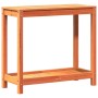 Planting table and solid brown wood shelf 82.5x35x75 cm by vidaXL, Pot stands - Ref: Foro24-844629, Price: 71,99 €, Discount: %