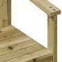 3-piece garden furniture set made of impregnated pine wood by vidaXL, Garden chairs - Ref: Foro24-832634, Price: 101,83 €, Di...