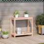 Planting table and solid Douglas fir wood shelf 82.5x35x75cm by vidaXL, Pot stands - Ref: Foro24-832390, Price: 62,82 €, Disc...