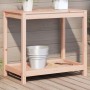 Planting table and solid Douglas fir wood shelf 82.5x50x75cm by vidaXL, Pot stands - Ref: Foro24-832400, Price: 54,76 €, Disc...